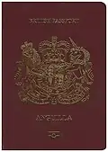 Passaporte de Anguila