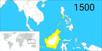 Localização de Sultanato de Brunei
