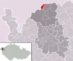 Localização de Bublava