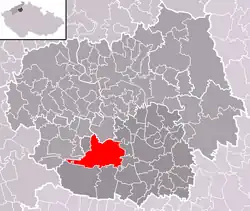 Localização de Budyně nad Ohří