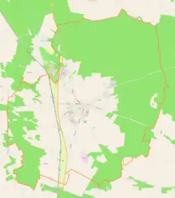 Localização de Budzyń na Polónia