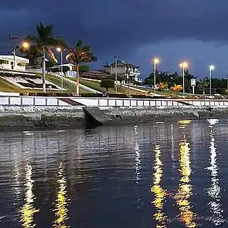 Vista da Praça Matriz de Bujaru