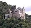 O castelo visto de baixo