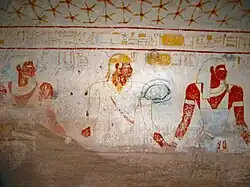 Pinturas no Túmulo de Tanutamon