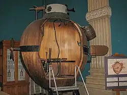 Réplica de corte no Museu Oceanográfico, Mônaco