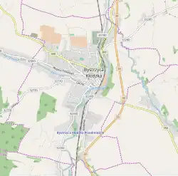 Localização de Bystrzyca Kłodzka na Polónia