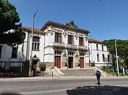 Perspectiva da fachada principal