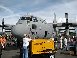 Um C-130 da Colômbia.