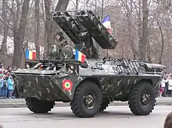 O modelo CA-95, adaptado pela Romênia.