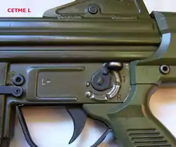 Posições da alavanca seletora