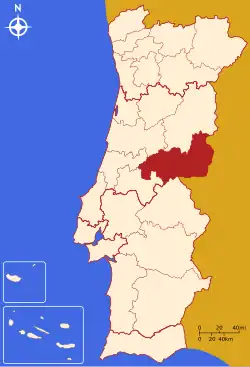 Localização da Beira Baixa