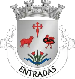 Brasão de armas de Entradas