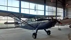 O Stinson 105 - matrícula CX-ALL.