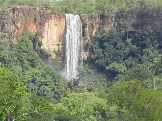 Pedro Gomes conta com diversos pontos turísticos, dentre todas podemos citar o principal. A cachoeira da Aguá Branca com 86 m de altura, possui trilhas para chegar até o topo e à base da cachoeira, vislumbra-se um belíssimo visual.