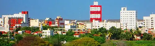 Panorama do núcleo urbano de Caicó.