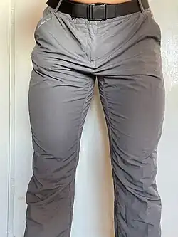 Calça Masculina de Trilha Mh100 Quechua Cinza