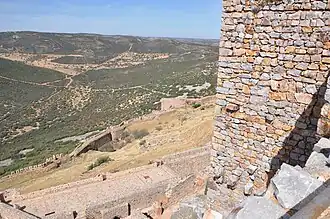 Vista desde o Castelo de Calatrava, a Nova