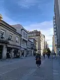 Primeiro troço da rua