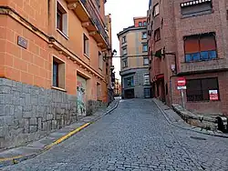 Rua que tem o seu nome em sua homenagem em Segovia