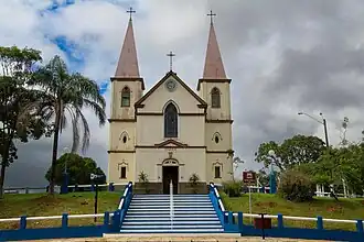 Fachada da Igreja Matriz de São Sebastião
