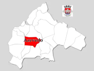 Localização no Município de Caminha