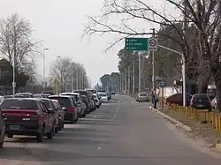 Rua Ribera Sur, em Villa Fiorito