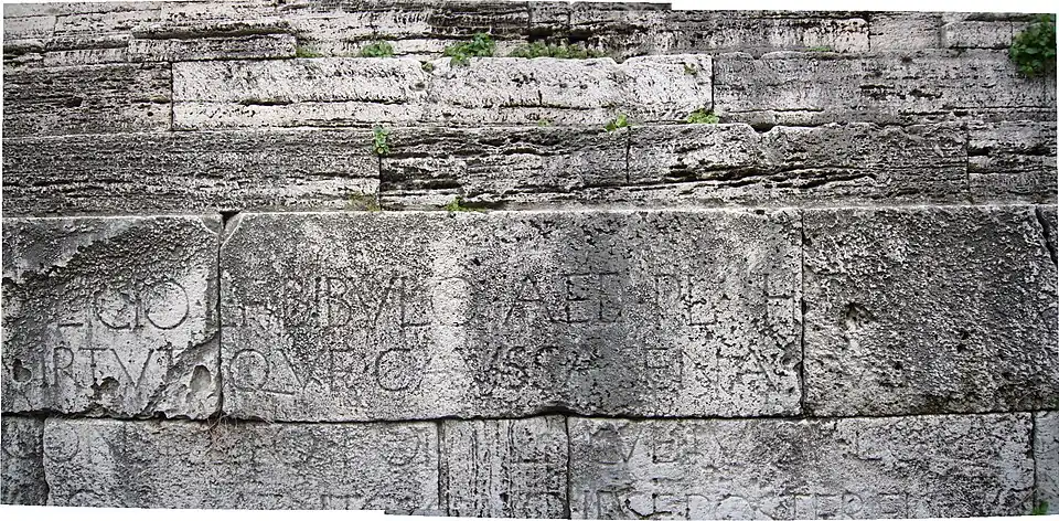 Foto da inscrição em 2007