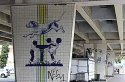 Viaduto do Campo Grande, Lisboa, 1998