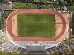 Campo de relva natural FUT 11 e Pista de Atletismo do Centro Desportivo da Madeira