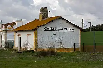 Estação ferroviária do Canal Caveira