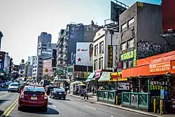 A região de Chinatown