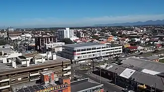 Vista sul da Avenida Paraguassu.