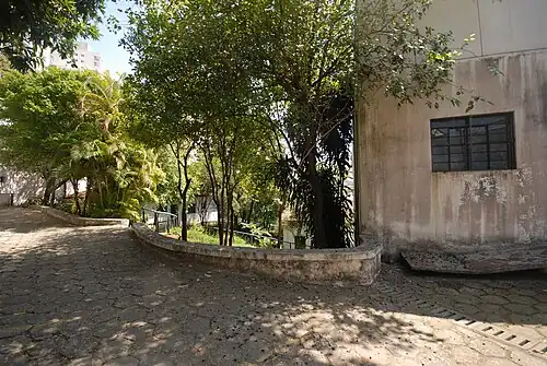 Entorno da Capela do Cristo Operário, onde operou a cooperativa Unilabor