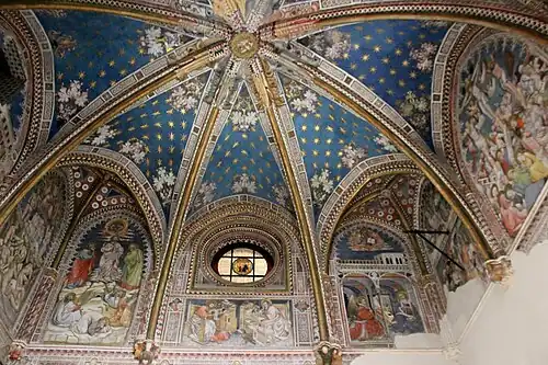 Teto da Capela de San Blas