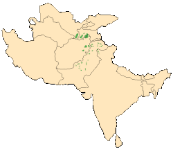 Território do Markhor, na Ásia