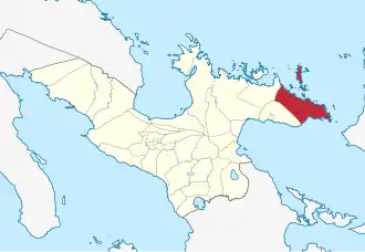 Caramoan na Camarines Sul Coordenadas : 13°46'14.52"N, 123°51'47.16"E