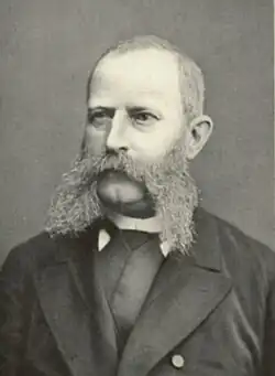 An undated photograph of Karl Freiherr Haus von Hausen