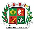 Brasão de armas de Carmópolis de Minas