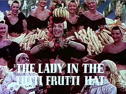 Carmen Miranda in The Gang's All Here trailer