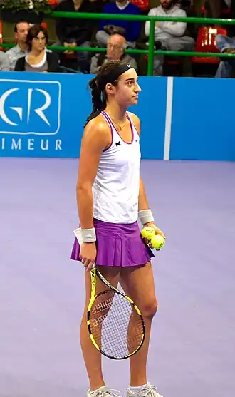 Caroline Garcia em 2015
