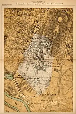 Mapa das Casas de Caça do Rei (1764-1773)