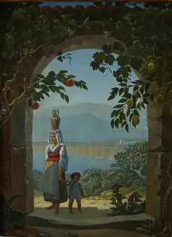 Erinnerung an Sorrent (Em memória de Sorrento), 1828