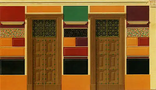 Afrescos no primeiro estilo da casa de Salústio