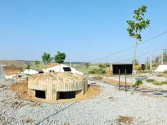 Casamata da Guerra Civil Espanhola em Campillo de Llerena