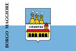 Bandeira de Borgo Maggiore