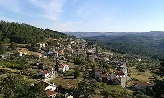 Castelo, vista do Miradouro do Cabeço