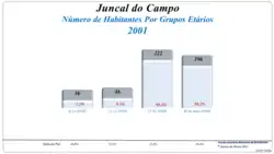 Grupos Etários (2001 e 2011)