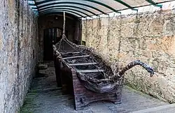 A Borna, reconstrução dum barco da Idade de Ferro.