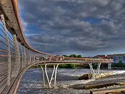Ponte sobre o Rio Aire em Castleford