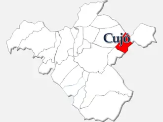 Localização no município de Castro Daire